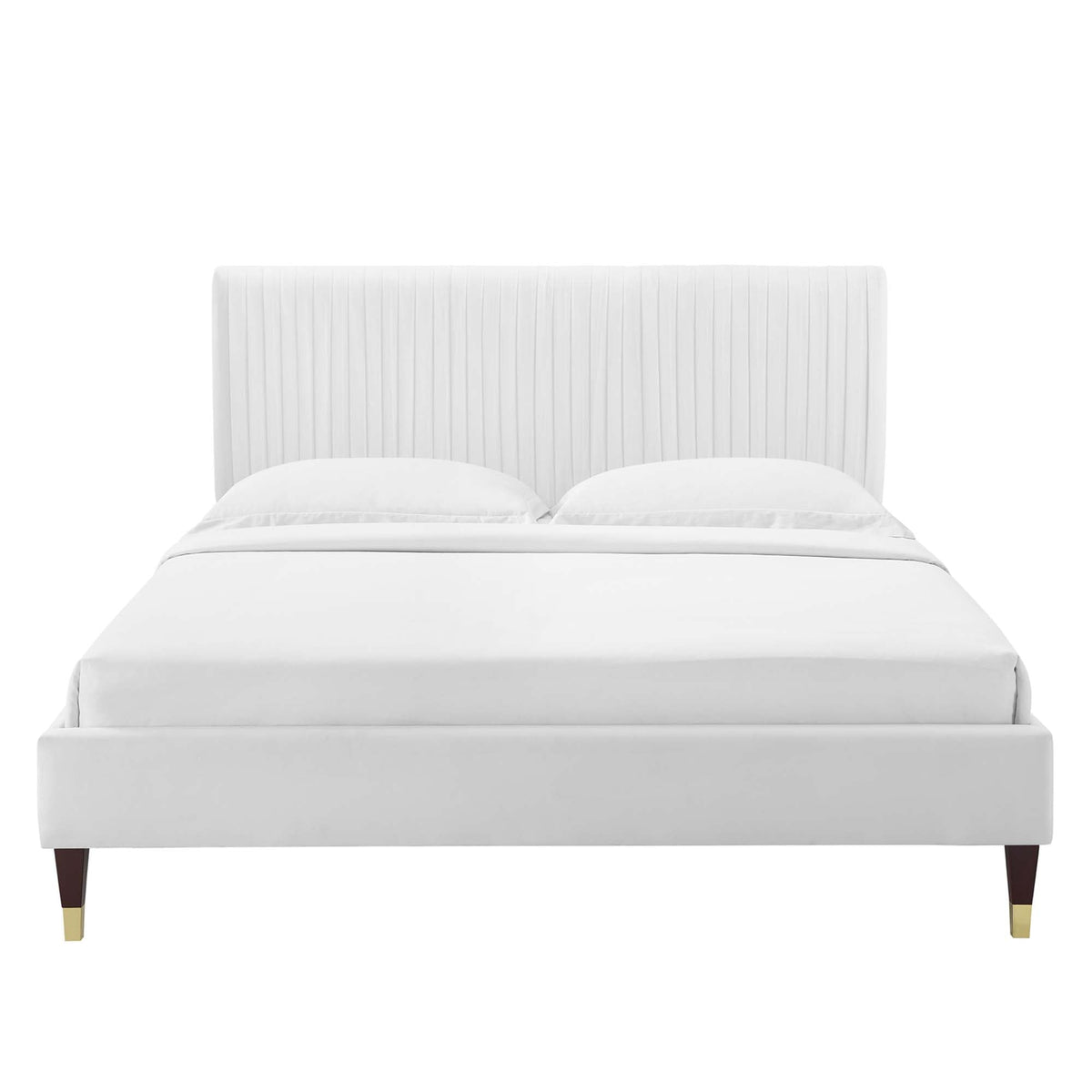 Peyton Performance Velvet Full Platform Bed by Modway - MOD-6869