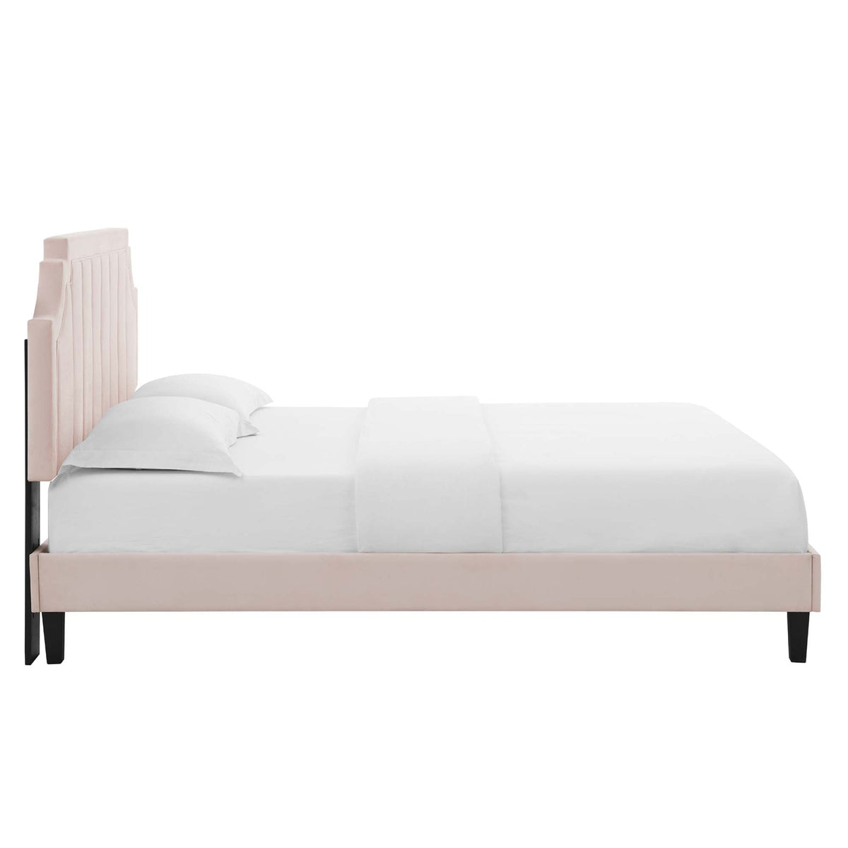 Sienna Performance Velvet Twin Platform Bed by Modway - MOD-6908