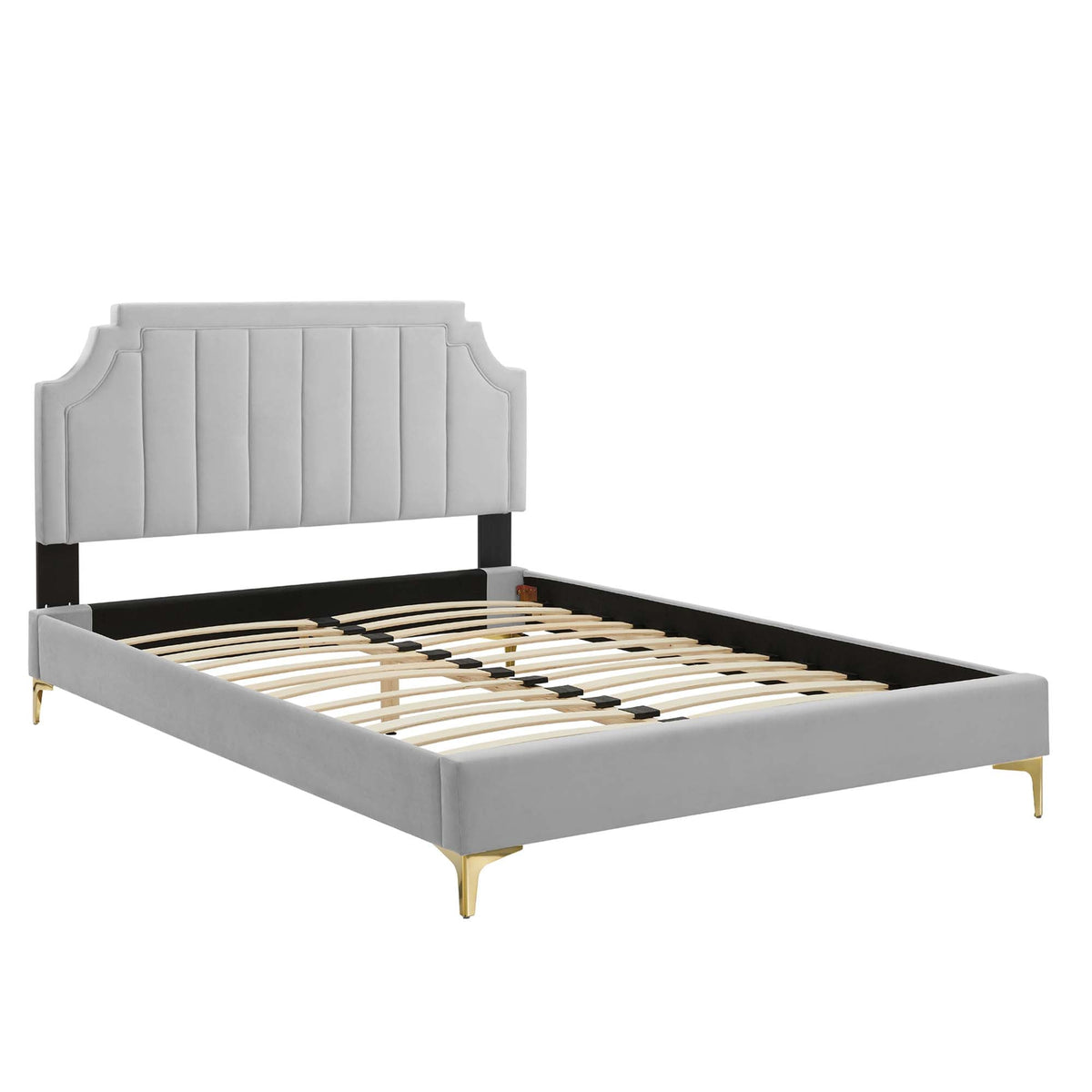 Sienna Performance Velvet Full Platform Bed by Modway - MOD-6912