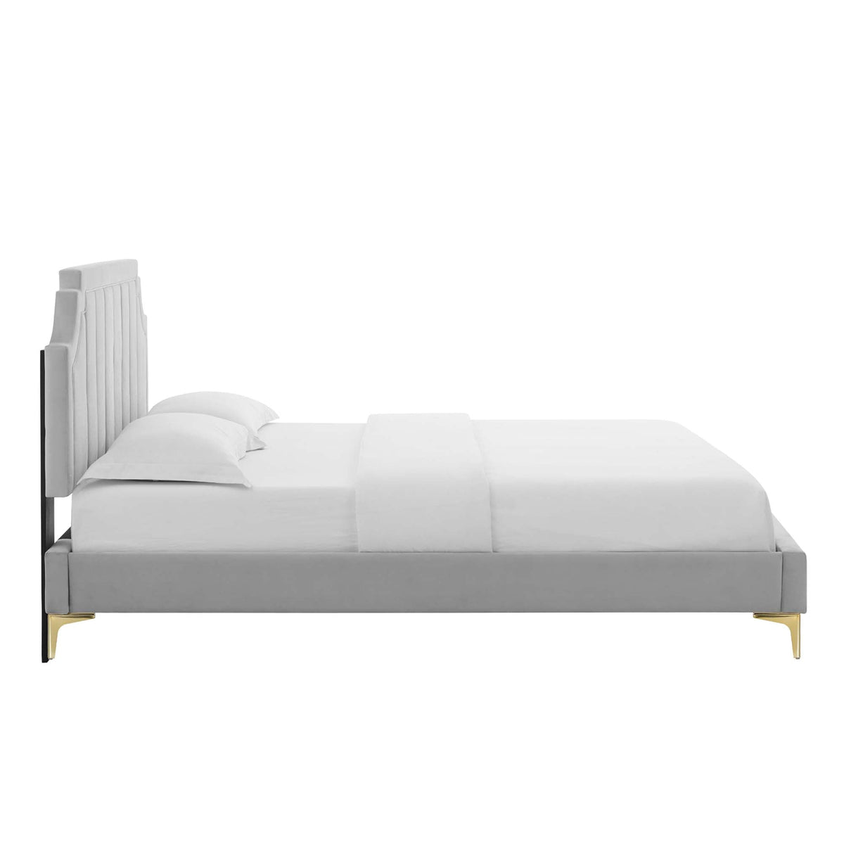 Sienna Performance Velvet Full Platform Bed by Modway - MOD-6912