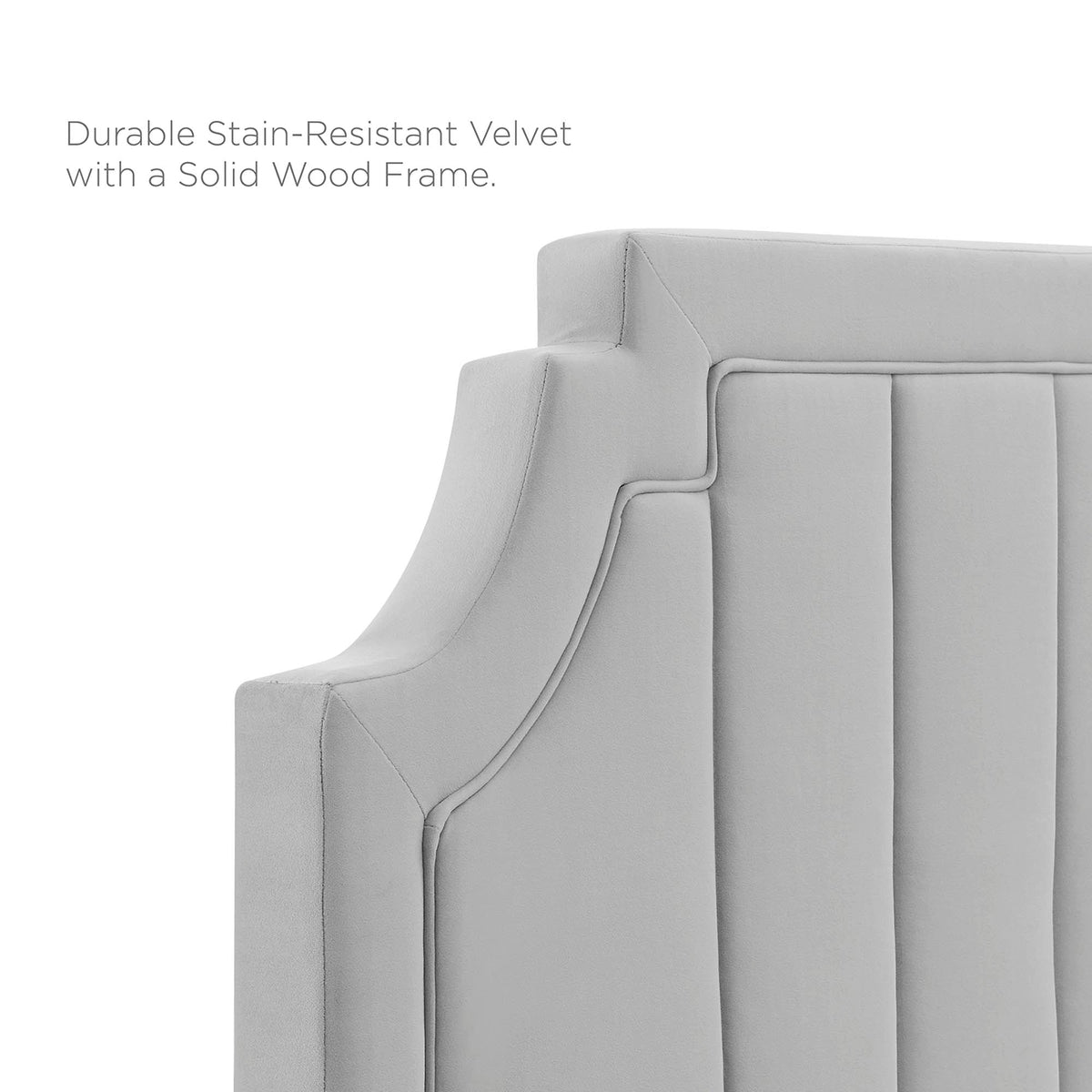 Sienna Performance Velvet Full Platform Bed by Modway - MOD-6912