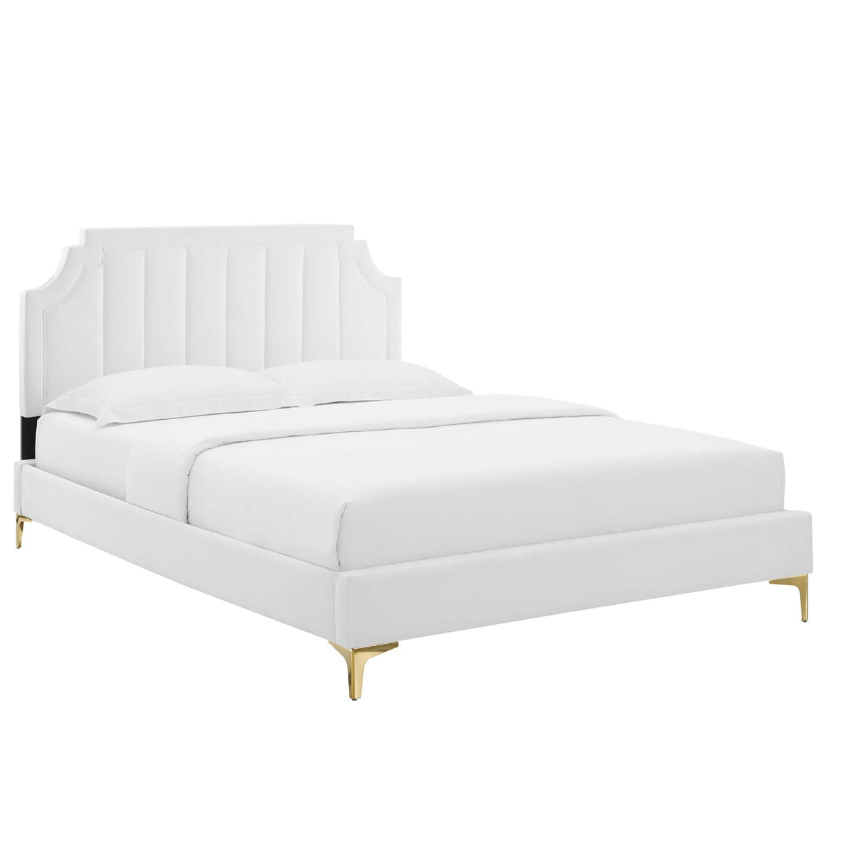 Sienna Performance Velvet Full Platform Bed by Modway - MOD-6912