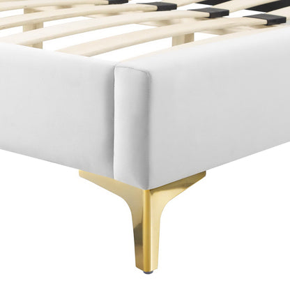 Sienna Performance Velvet Full Platform Bed by Modway - MOD-6912