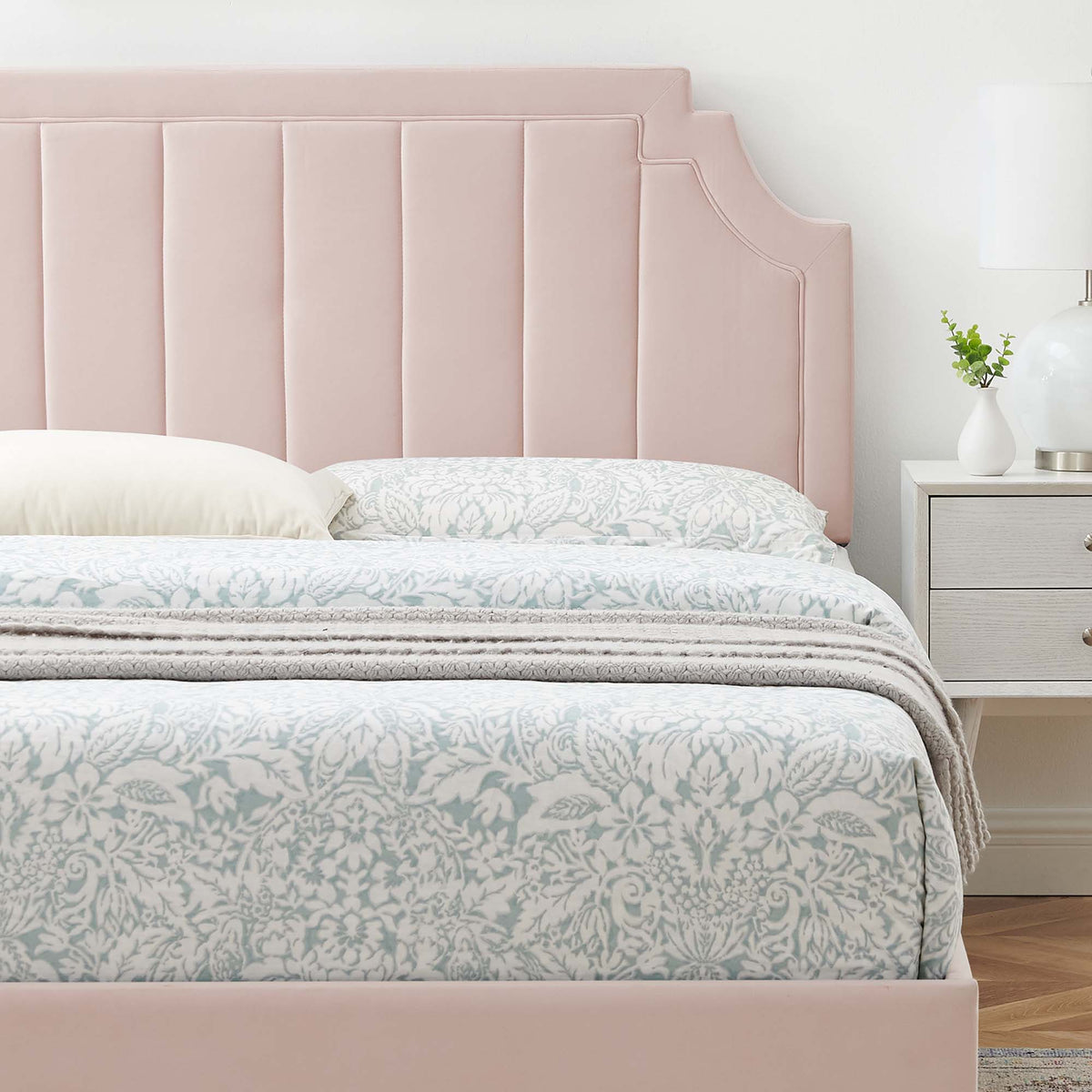 Sienna Performance Velvet Full Platform Bed by Modway - MOD-6914