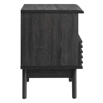 Render Nightstand by Modway - Charcoal / Oak / Walnut (MOD-7070)