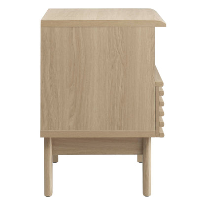 Render Nightstand by Modway - Charcoal / Oak / Walnut (MOD-7070)