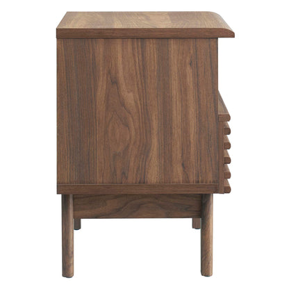 Render Nightstand by Modway - Charcoal / Oak / Walnut (MOD-7070)