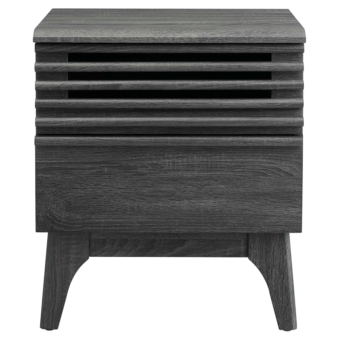 Render Nightstand by Modway - Charcoal / Oak / Walnut (MOD-7071)