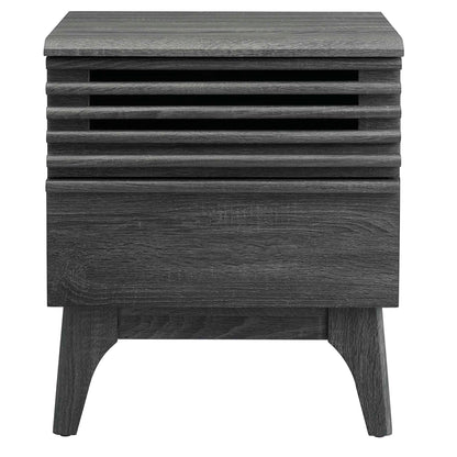 Render Nightstand by Modway - Charcoal / Oak / Walnut (MOD-7071)