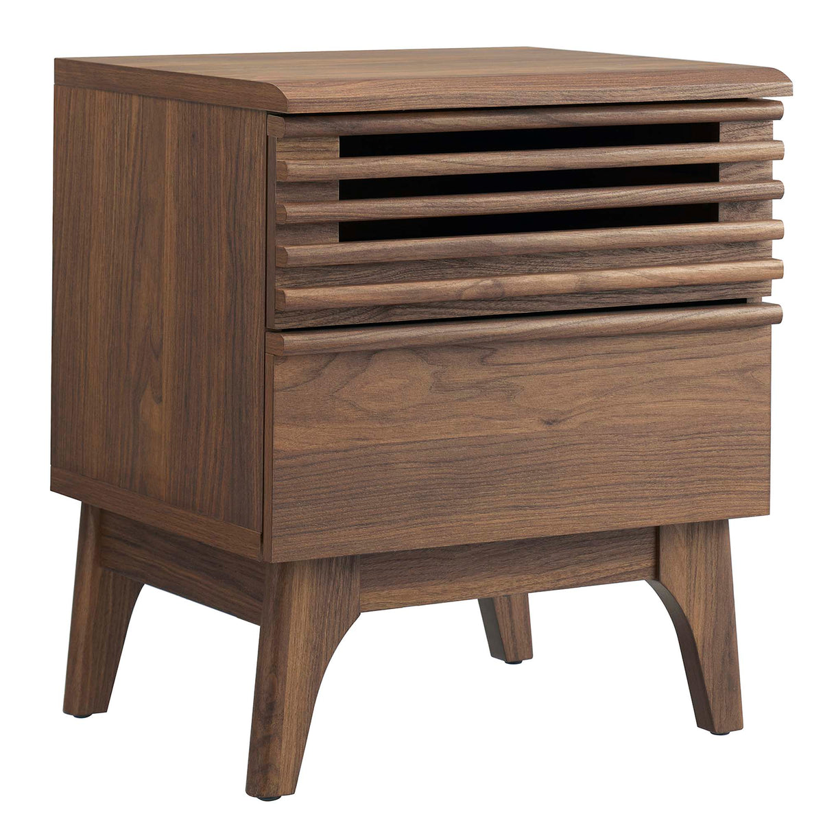 Render Nightstand by Modway - Charcoal / Oak / Walnut (MOD-7071)