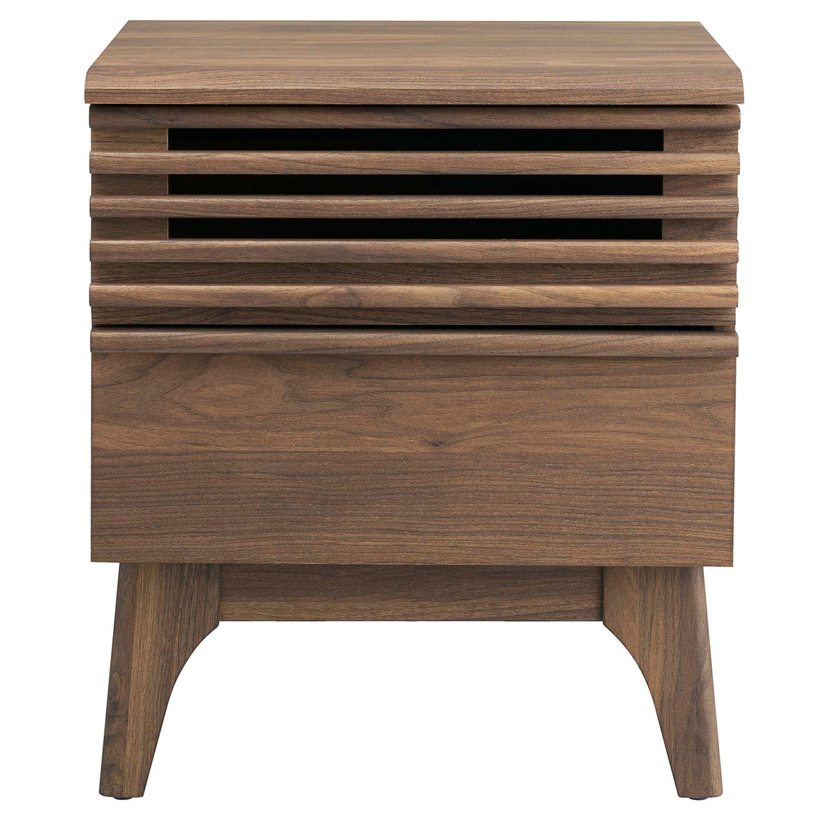Render Nightstand by Modway - Charcoal / Oak / Walnut (MOD-7071)