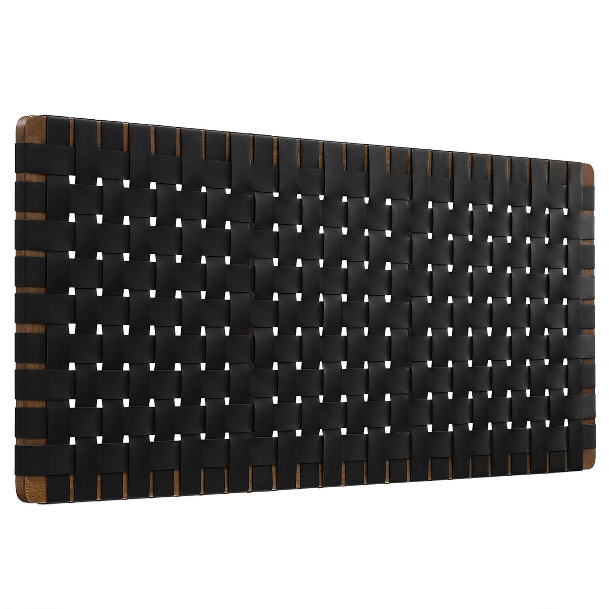 Sparta Weave Vegan Leather Full Headboard by Modway - Natural Beige / Natural Brown / Walnut Black / Walnut Brown (MOD-7122)