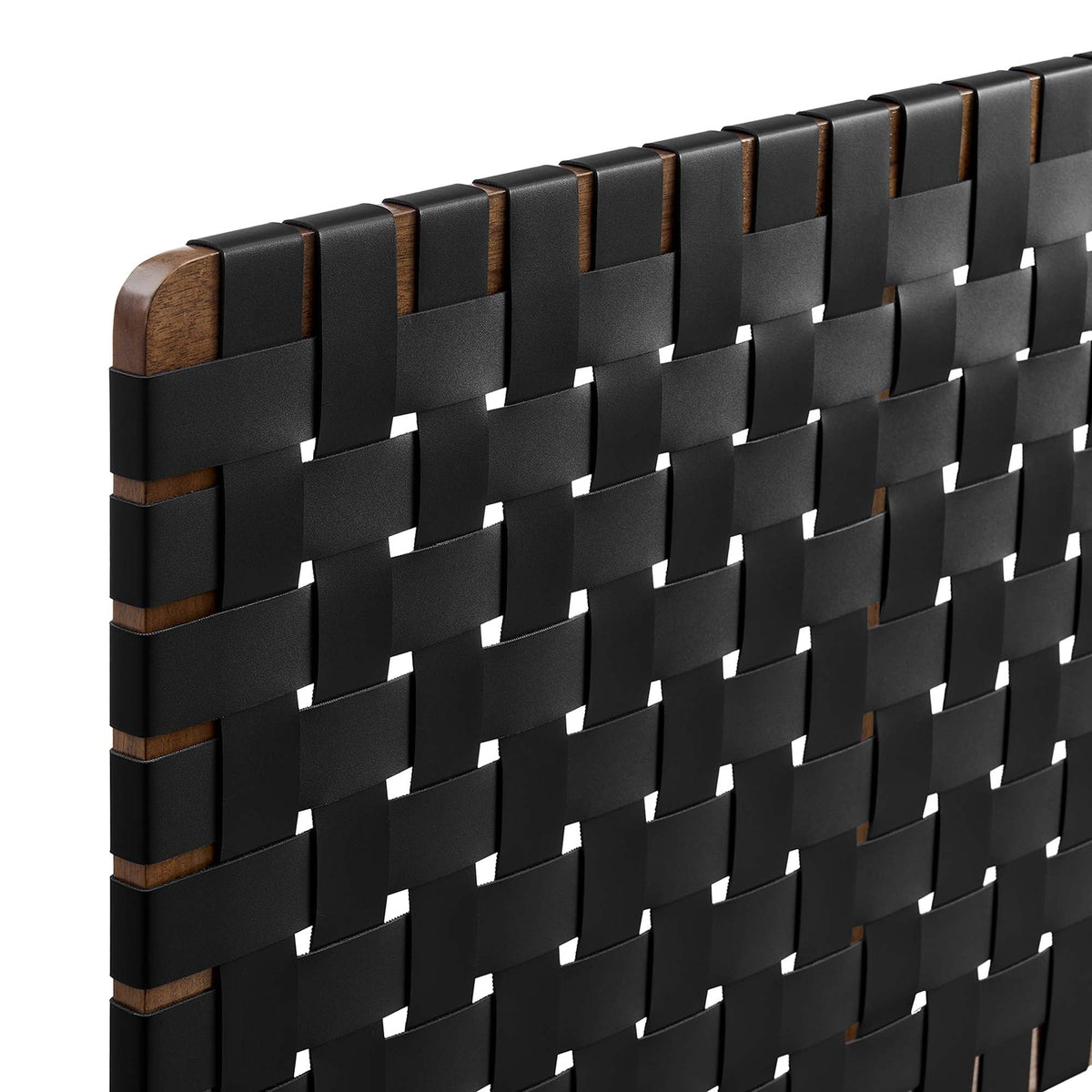 Sparta Weave Vegan Leather Full Headboard by Modway - Natural Beige / Natural Brown / Walnut Black / Walnut Brown (MOD-7122)