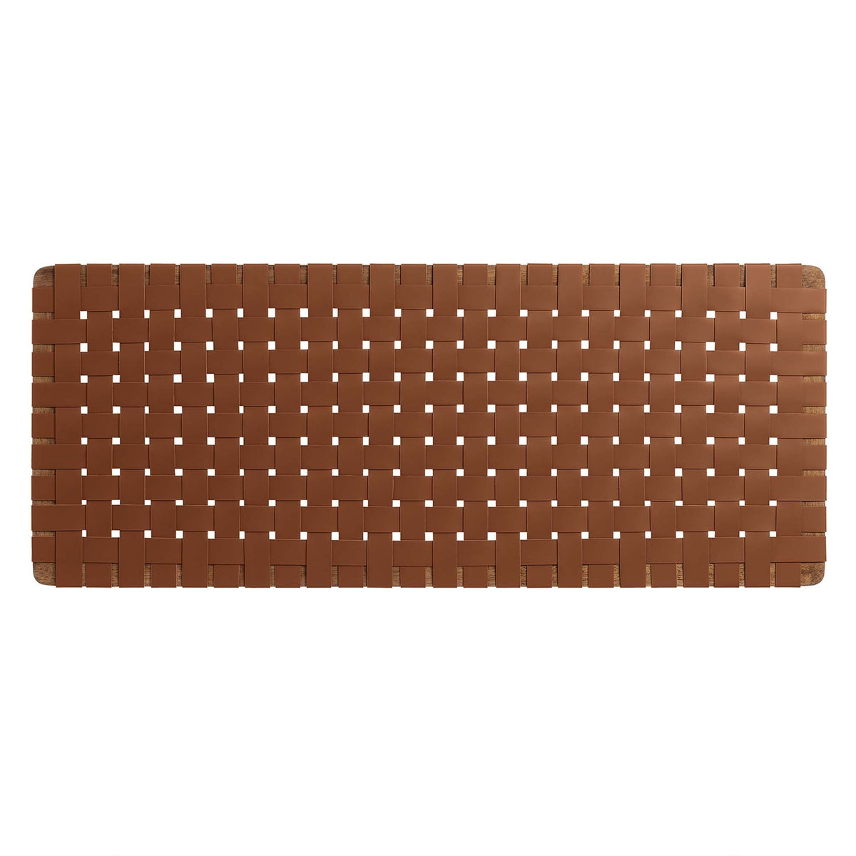 Sparta Weave Vegan Leather Full Headboard by Modway - Natural Beige / Natural Brown / Walnut Black / Walnut Brown (MOD-7122)
