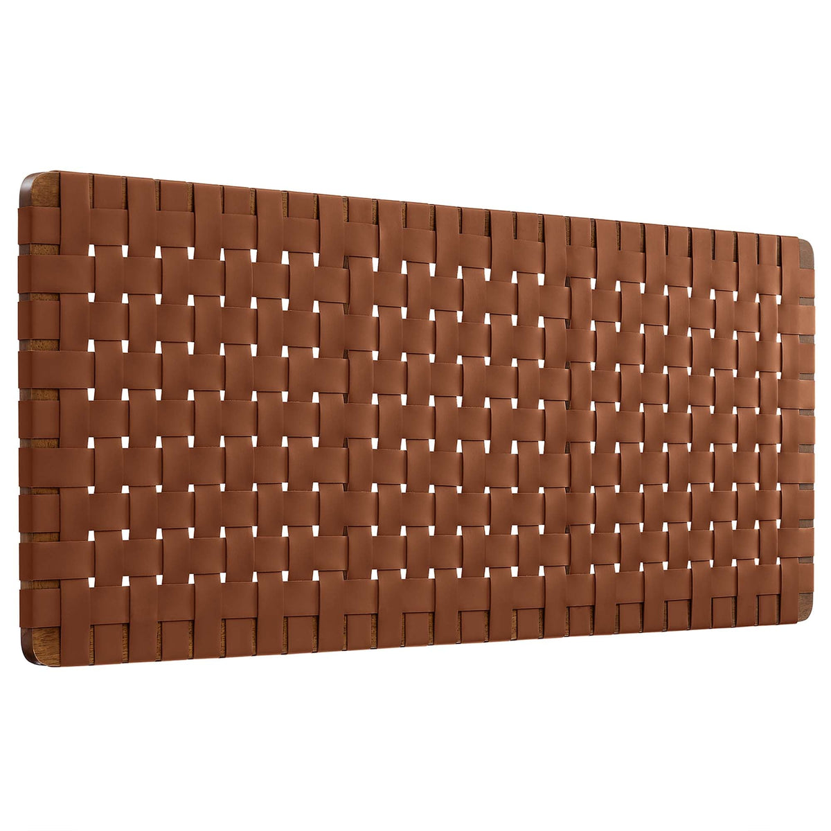 Sparta Vegan Leather Weave Queen Headboard by Modway
