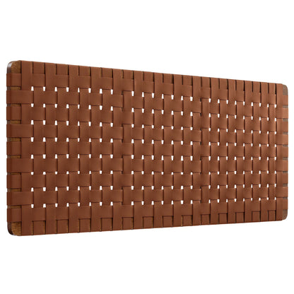 Sparta Vegan Leather Weave Queen Headboard by Modway