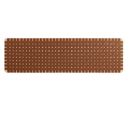Sparta Weave Wall-Mount Vegan Leather King Headboard