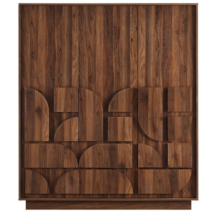 Bulwark 3-Door Wardrobe Closet by Modway