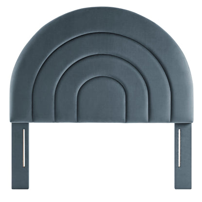 Solana Arched Performance Velvet Twin Headboard by Modway