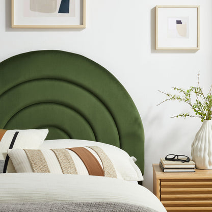 Solana Arched Performance Velvet Twin Headboard by Modway