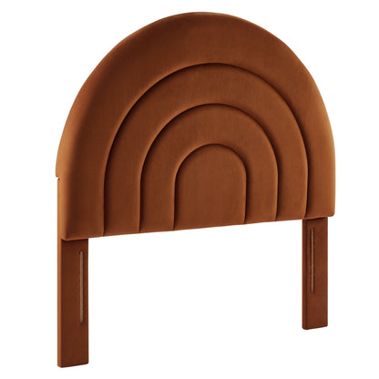 Solana Arched Performance Velvet Twin Headboard by Modway