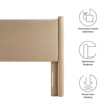 Rael Performance Velvet Twin Headboard by Modway