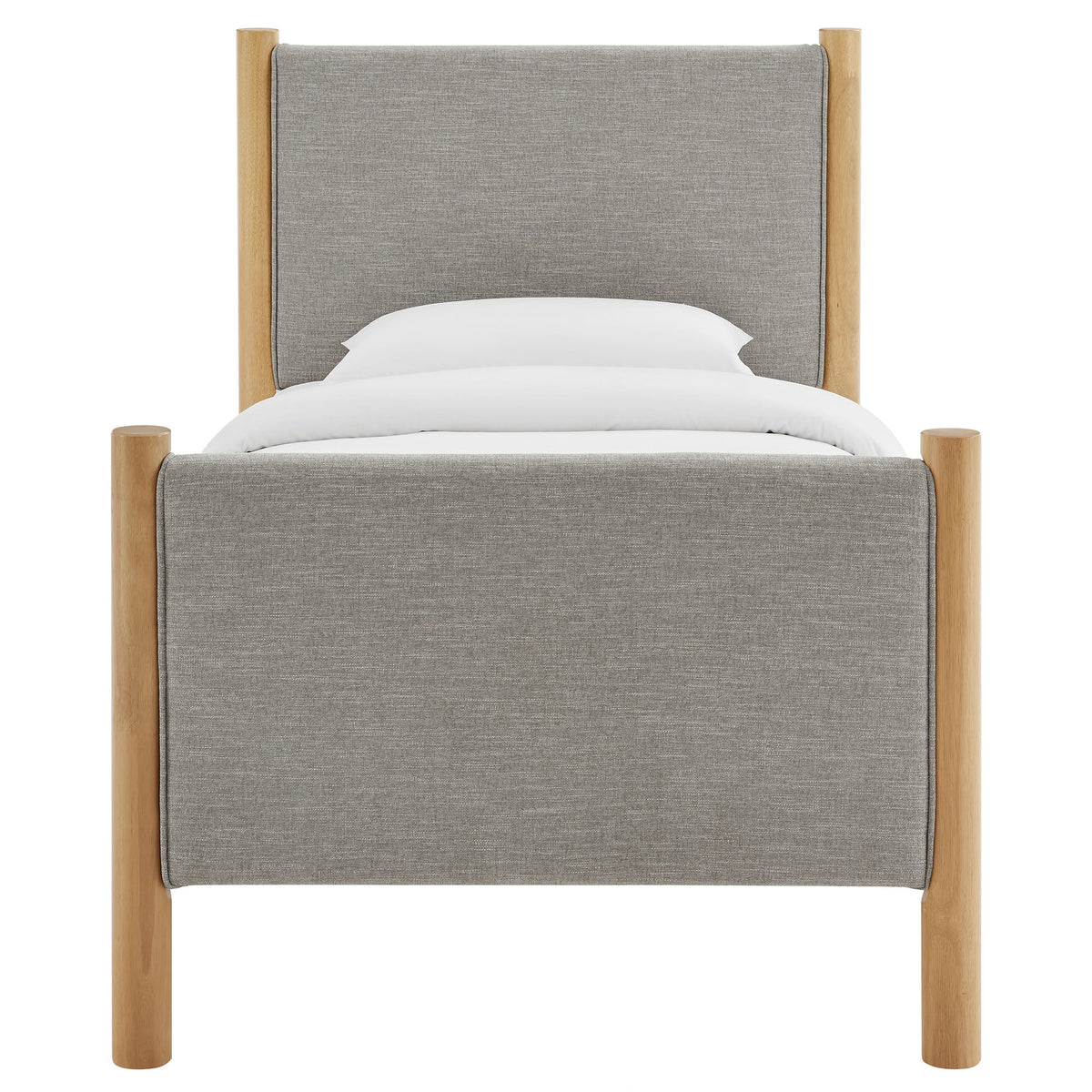 Maven Twin Size Fabric Upholstered Platform Bed by Modway