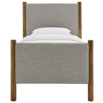 Maven Twin Size Fabric Upholstered Platform Bed by Modway