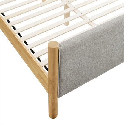 Maven Queen Size Fabric Upholstered Platform Bed by Modway