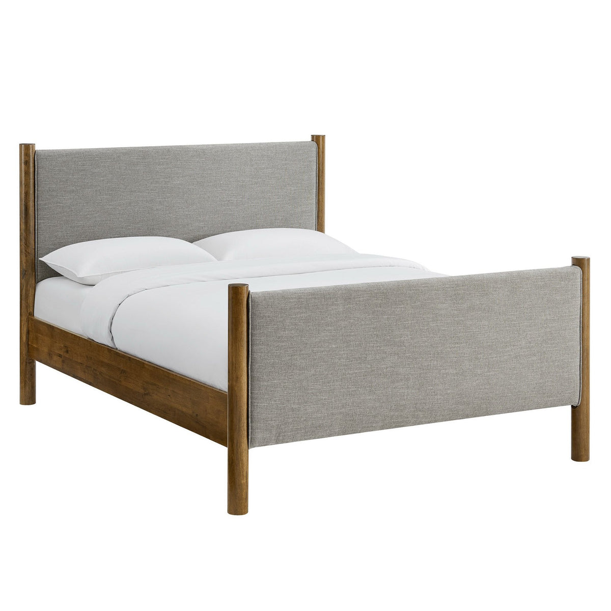 Maven Queen Size Fabric Upholstered Platform Bed by Modway