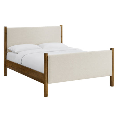 Maven King Size Fabric Upholstered Platform Bed by Modway