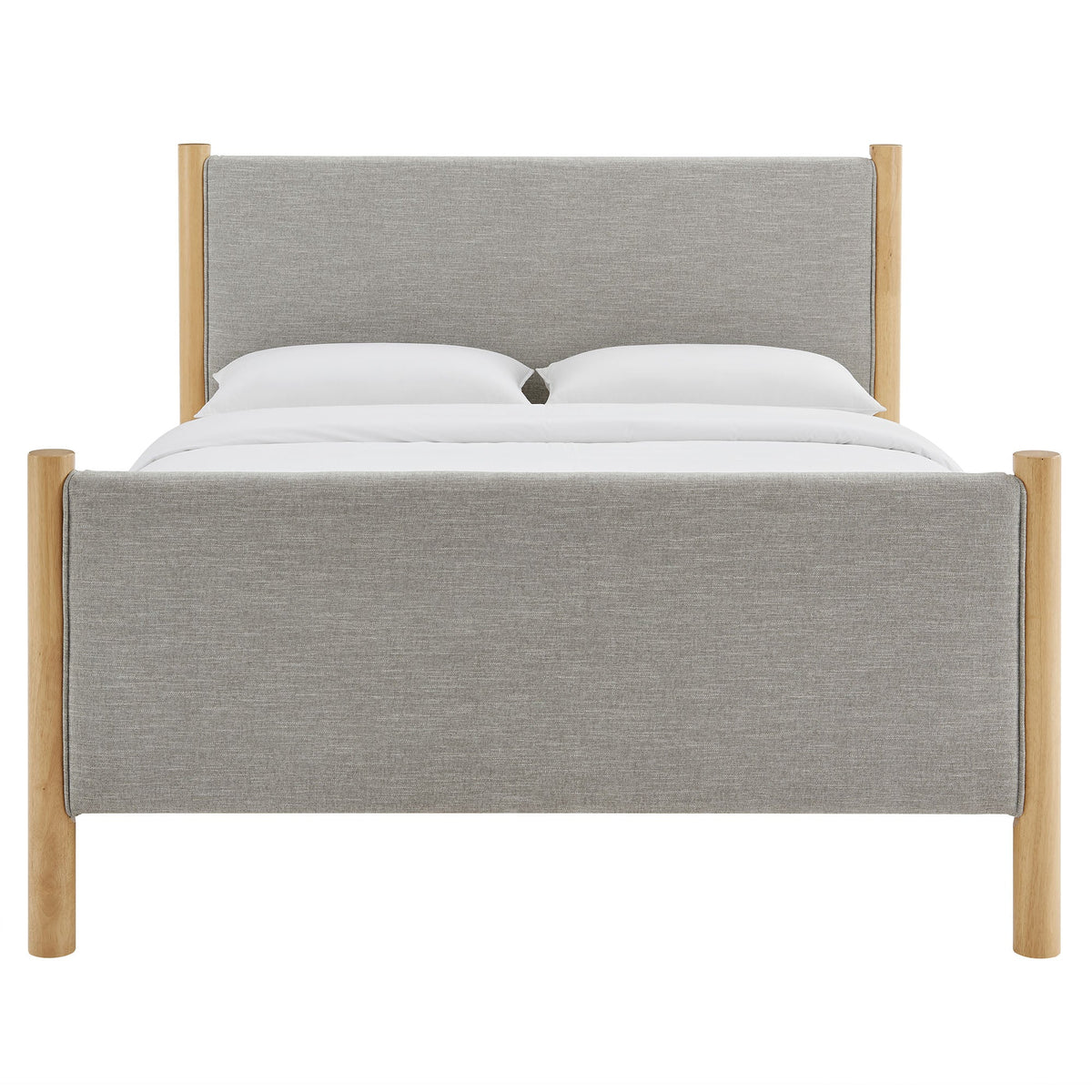 Maven King Size Fabric Upholstered Platform Bed by Modway
