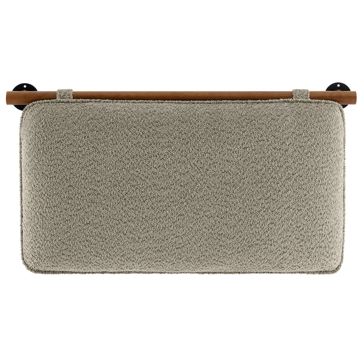 Anela Wall-Mounted Chenille Upholstered Twin Headboard