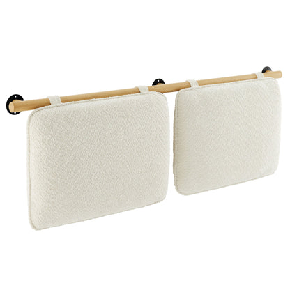 Anela Wall-Mounted Chenille Upholstered Full Headboard by Modway