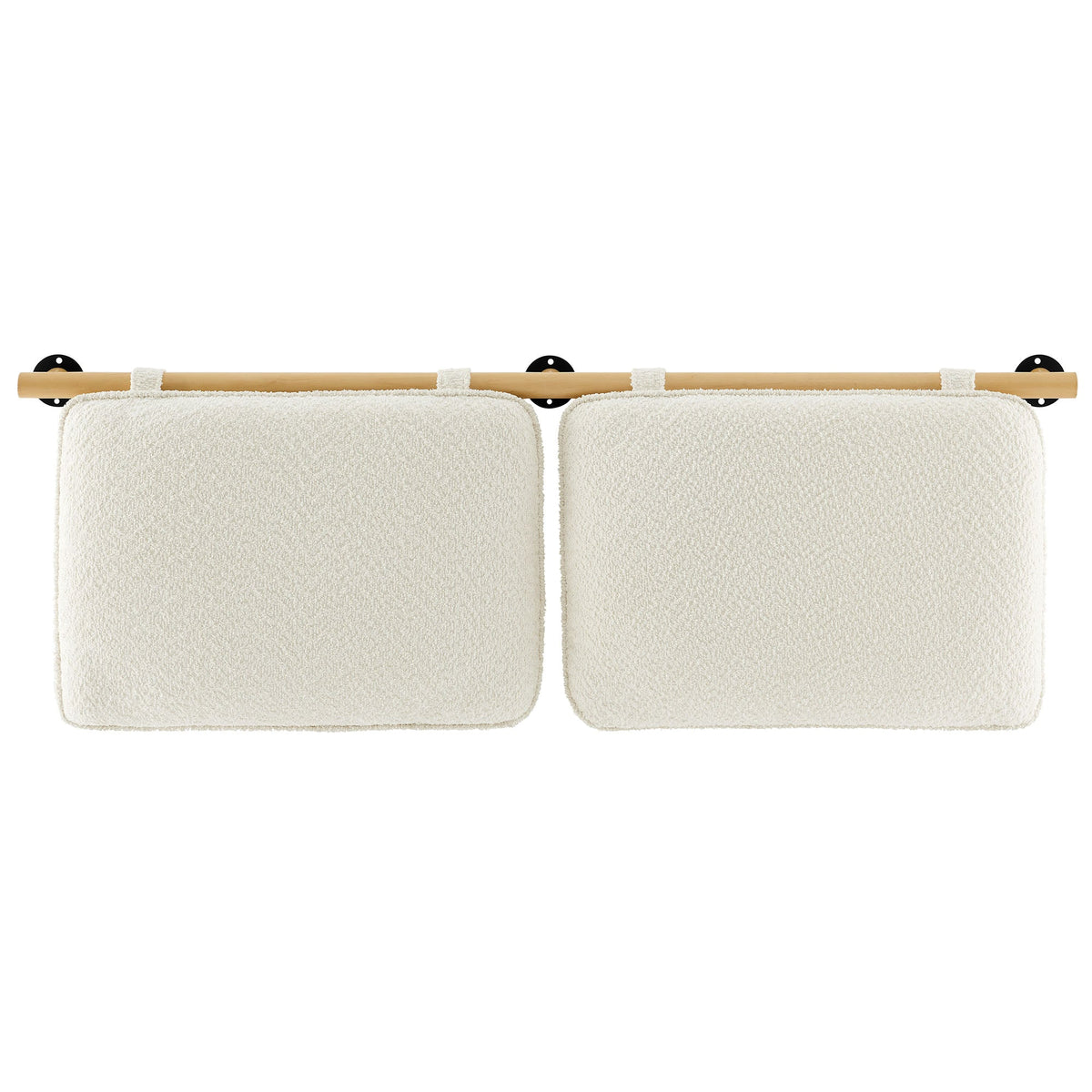 Anela Wall-Mounted Chenille Upholstered King Size Headboard