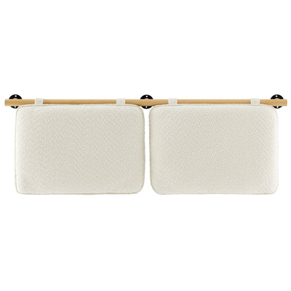 Anela Wall-Mounted Chenille Upholstered King Size Headboard