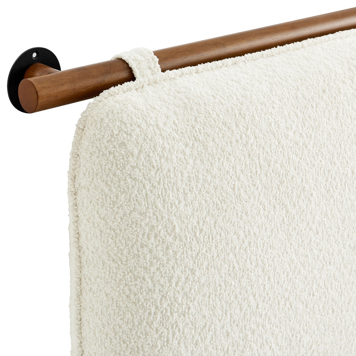 Anela Wall-Mounted Chenille Upholstered King Size Headboard