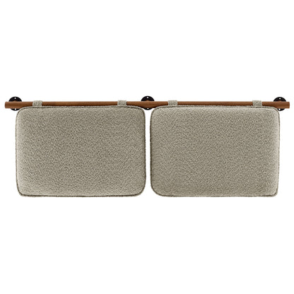 Anela Wall-Mounted Chenille Upholstered King Size Headboard