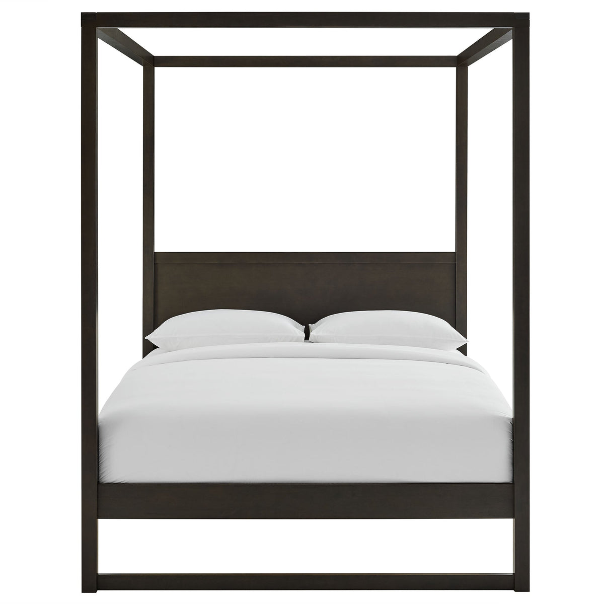Alva Queen Wood Canopy Platform Bed by Modway