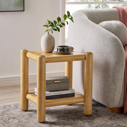 Arcus Rectangular 2-Tier Side Table by Modway