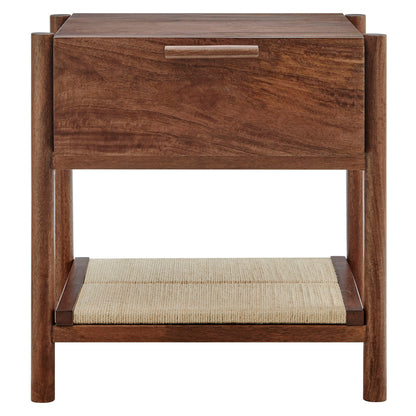 Oswin 1-Drawer Wood Nightstand by Modway