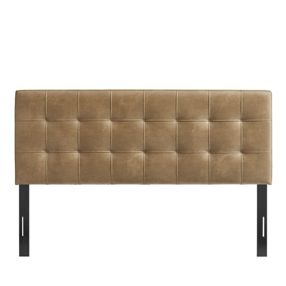 Lily Vegan Leather Queen Size Headboard by Modway