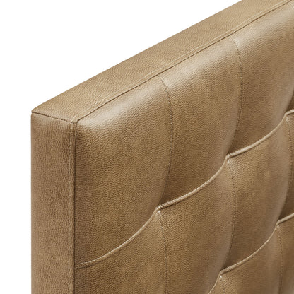 Lily Vegan Leather Queen Size Headboard by Modway
