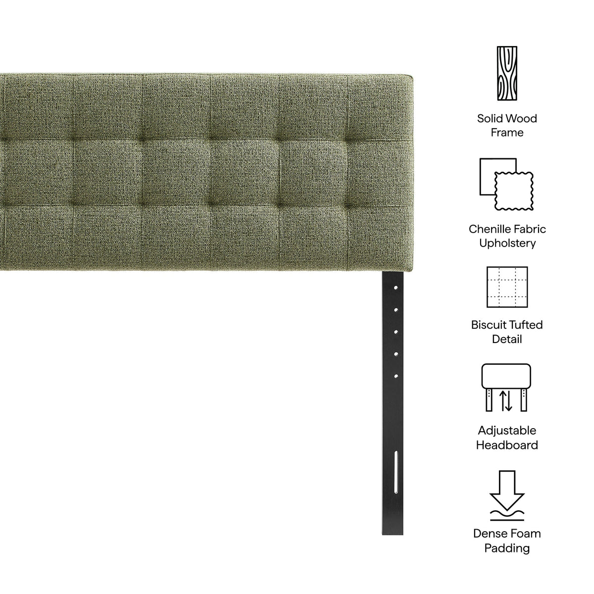 Lily Upholstered King Size Headboard by Modway