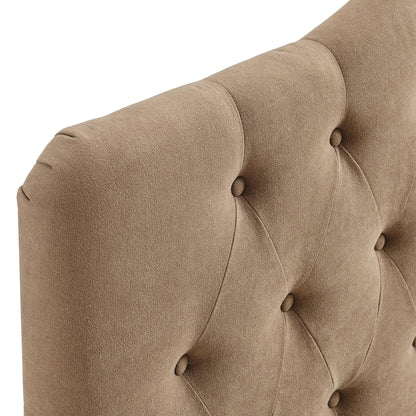 Annabel Premium Linen Blend Twin Headboard by Modway