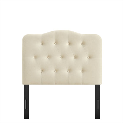 Annabel Premium Linen Blend Twin Headboard by Modway