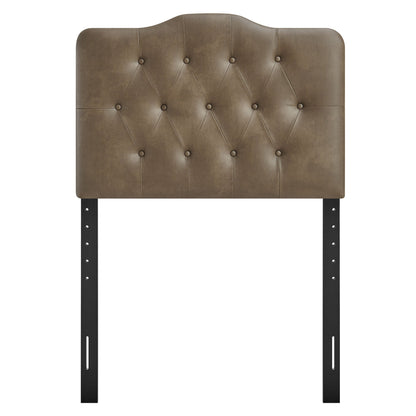 Annabel Faux Leather Twin Headboard by Modway