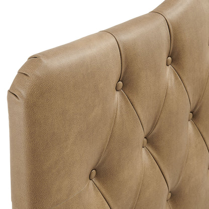 Annabel Faux Leather Twin Headboard by Modway