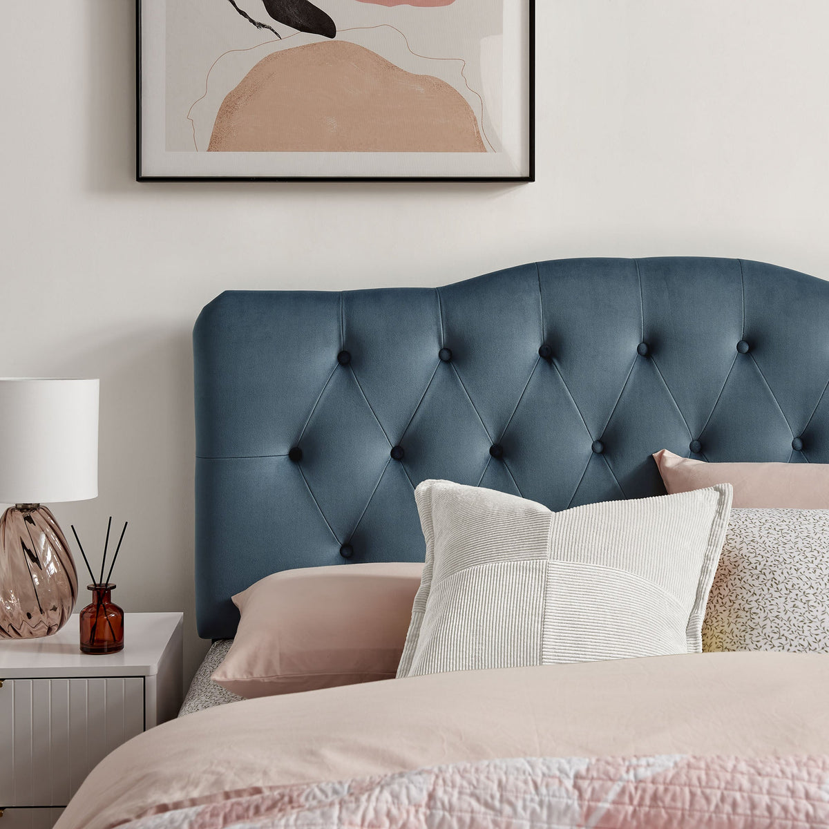 Annabel Stain-Resistant Performance Velvet Full Headboard by Modway