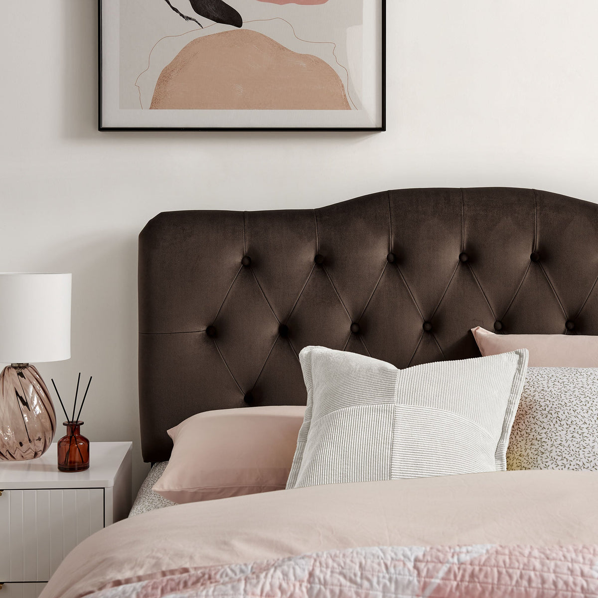 Annabel Stain-Resistant Performance Velvet Full Headboard by Modway